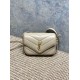 Replica Borsa a tracolla mini Loulou YSL Saint Laurent Beige Fallate Outlet Online