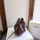 Replica Borsa a tracolla Celine Lulu per adolescenti Borgogna Fallate Outlet Online