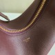 Replica Borsa a tracolla Celine Lulu per adolescenti Borgogna Fallate Outlet Online