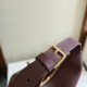 Replica Borsa a tracolla Celine Lulu per adolescenti Borgogna Fallate Outlet Online