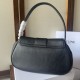 Replica Borsa a tracolla media Celine Polly Nero Fallate Outlet Online