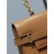 Perfetta Falsa Borsa a tracolla YSL Saint Laurent Manhattan marrone imitazione Dupe Replica Borsa a tracolla YSL Saint Laurent Manhattan marrone Fallate Outlet Online