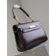 Replica Borsa a tracolla YSL Saint Laurent Manhattan Borgogna Fallate Outlet Online
