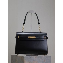 Replica Borsa a tracolla YSL Saint Laurent Manhattan Nera Fallate Outlet Online