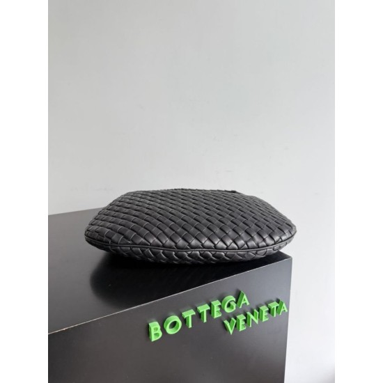 Replica Borsa Hobo Veneta piccola/media di Bottega Veneta Nero Fallate Outlet Online