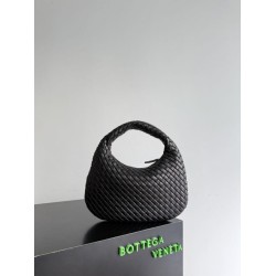 Replica Borsa Hobo Veneta piccola/media di Bottega Veneta Nero Fallate Outlet Online
