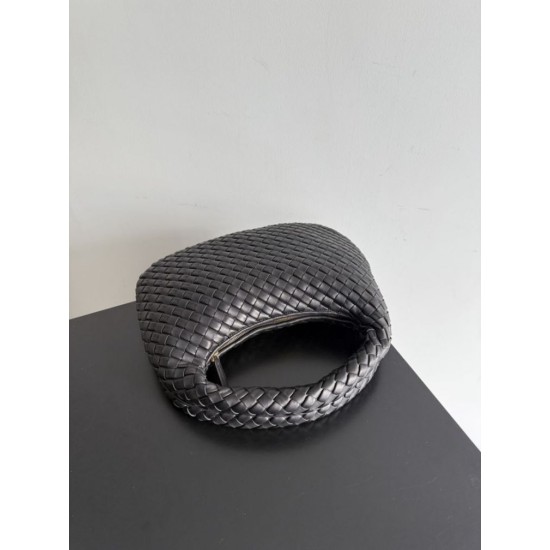 Replica Borsa Hobo Veneta piccola/media di Bottega Veneta Nero Fallate Outlet Online