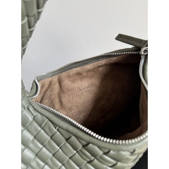 Replica Borse Hobo Veneta piccola/media di Bottega Veneta Verde Fallate Outlet Online