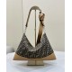 Replica Borsa a tracolla Hobo Fendi Fendigraphy Caffè Fallate Outlet Online