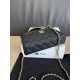Perfetta Replica Borsa Chanel Classic Vanity con catena A96186 Nero Outlet Clone