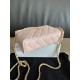 Perfetta Replica Borsa Chanel Classic Vanity con catena A96186 Rosa Outlet Clone