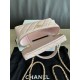 Perfetta Replica Borsa Chanel Classic Vanity con catena A96186 Rosa Outlet Clone