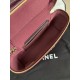 Perfetta Replica Borsa Chanel Classic Vanity con catena A96186 Borgogna Outlet Clone