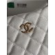 Perfetta Replica Borse hobo Chanel 25A Caviar Lunch Box Bianco Imitazione Dupe