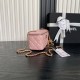Replica Beauty case piccolo Chanel con tracolla a catena Ap3940 Rosa Imitazione Outlet