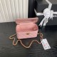 Replica Beauty case piccolo Chanel con tracolla a catena Ap3940 Rosa Imitazione Outlet