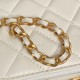 Replica Beauty case piccolo Chanel con tracolla a catena Ap3940 Bianco Imitazione Outlet