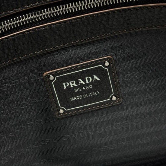Replica Borsa tote grande Prada 1BG602 Nero Imitazione Outlet