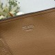 Replica Borsa tote grande Prada 1BG602 Marrone Imitazione Outlet