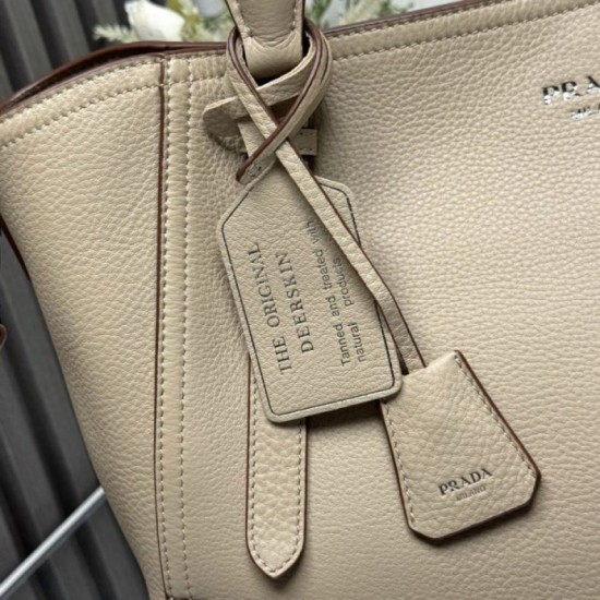 Repliche Borsa tote grande Prada 1BG602 Beige fallate online Replica Borsa tote grande Prada 1BG602 Beige Imitazione Outlet