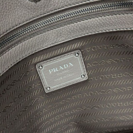 Replica Borsa tote grande Prada 1BG602 Grigia Imitazione Outlet