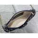 Perfetto Replica Pochette Dior Oblique Bow con catena Blu Imitazione Outlet