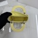 Perfetto Replica Borsa Dior Lady Dior Mini Cannage Gialla Imitazione Outlet