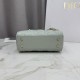 Perfetto Replica Borsa Dior Lady Dior Mini Cannage Verde Imitazione Outlet