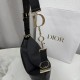 Perfetto Replica Borse a tracolla Media Diorly Nera Imitazione Outlet