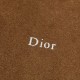 Perfetto Replica Borsa a tracolla Media Dior Diorly pelle scamosciata Marrone Imitazione Outlet