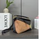 Perfetto Replica Borsa Piccola Loewe Puzzle Edge in pelle/camoscio multicolore Imitazione Outlet