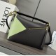 Perfetto Replica Borsa Piccola Loewe Puzzle Edge in pelle/camoscio multicolore Imitazione Outlet