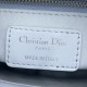 Perfetto Replica Borsa Dior Lady Dior Mini Cannage Blu Imitazione Outlet