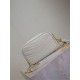 Perfetto Replica Borsa a tracolla Trapuntato Lou Mini YSL Saint Laurent Bianco Imitazione Outlet