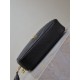 Perfetto Replica Borsa a tracolla Trapuntato Lou Mini YSL Saint Laurent Nero Imitazione Outlet