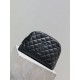 Perfetto Replica Pochette grande YSL Saint Laurent Cassandre trapuntata e ricamata Nera Imitazione Outlet