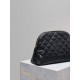 Perfetto Replica Pochette grande YSL Saint Laurent Cassandre trapuntata e ricamata Nera Imitazione Outlet