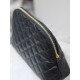 Perfetto Replica Pochette grande YSL Saint Laurent Cassandre trapuntata e ricamata Nera Imitazione Outlet