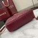 Perfetto Replica Borsa a tracolla Piccola Gucci 855273 GG Marmont Rossa Imitazione Outlet