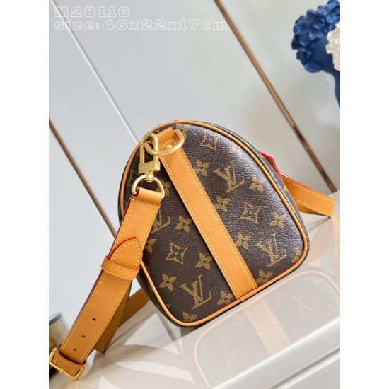 Perfetto Replica Borsa Needle Louis Vuitton M28116 marrone Imitazione Outlet