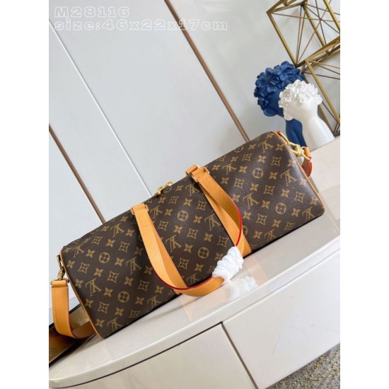 Perfetto Replica Borsa Needle Louis Vuitton M28116 marrone Imitazione Outlet