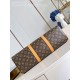 Perfetto Replica Borsa Needle Louis Vuitton M28116 marrone Imitazione Outlet