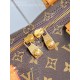 Perfetto Replica Borsa Needle Louis Vuitton M28116 marrone Imitazione Outlet