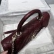 Borse Chanel 26P piccola con manico Coco AS6091 Borgogna False Fatte Bene Online Perfetto Replica Borse Chanel 26P piccola con manico Coco AS6091 Borgogna Imitazione Outlet