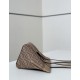 Perfetto Replica Mini borsa tote Fendi Origami tessuto jacquard Albicocca Imitazione Outlet