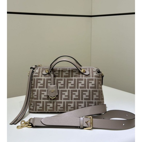 Perfetto Replica Borsa a mano media Fendi By The Way morbida marrone Imitazione Outlet