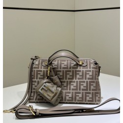 Perfetto Replica Borsa a mano media Fendi By The Way morbida marrone Imitazione Outlet