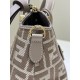 Perfetto Replica Borsa a mano media Fendi By The Way morbida marrone Imitazione Outlet