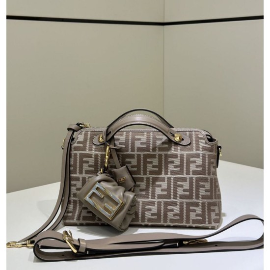 Perfetto Replica Borsa a mano media Fendi By The Way morbida marrone Imitazione Outlet