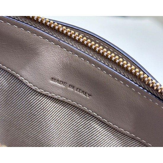 Perfetto Replica Borsa a mano media Fendi By The Way morbida marrone Imitazione Outlet